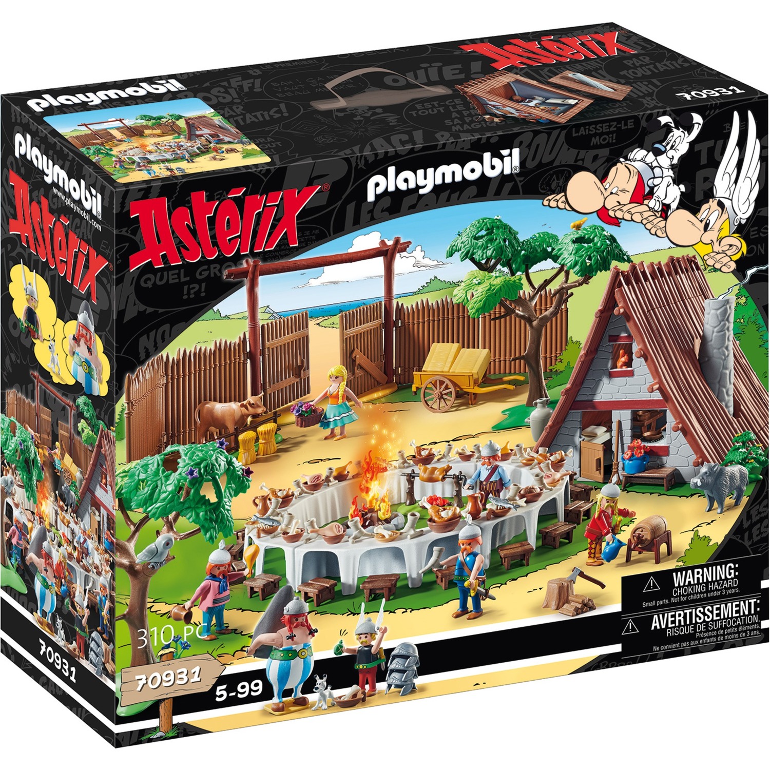 70931 Asterix Großes Dorffest, Konstruktionsspielzeug von PLAYMOBIL