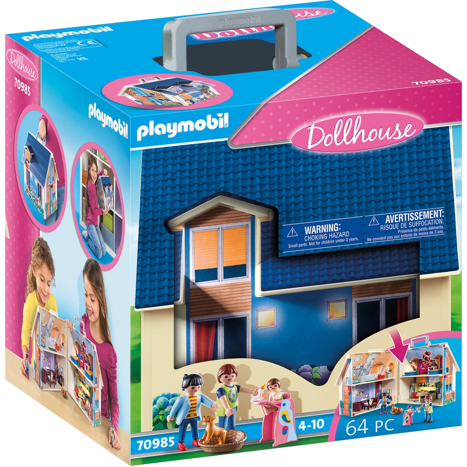 70985 Dollhouse Mitnehm-Puppenhaus, Konstruktionsspielzeug von PLAYMOBIL