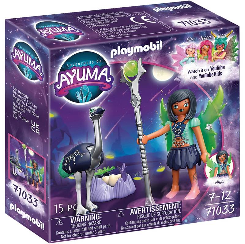 71033 Ayuma Moon Fairy mit Seelentier, Konstruktionsspielzeug von PLAYMOBIL