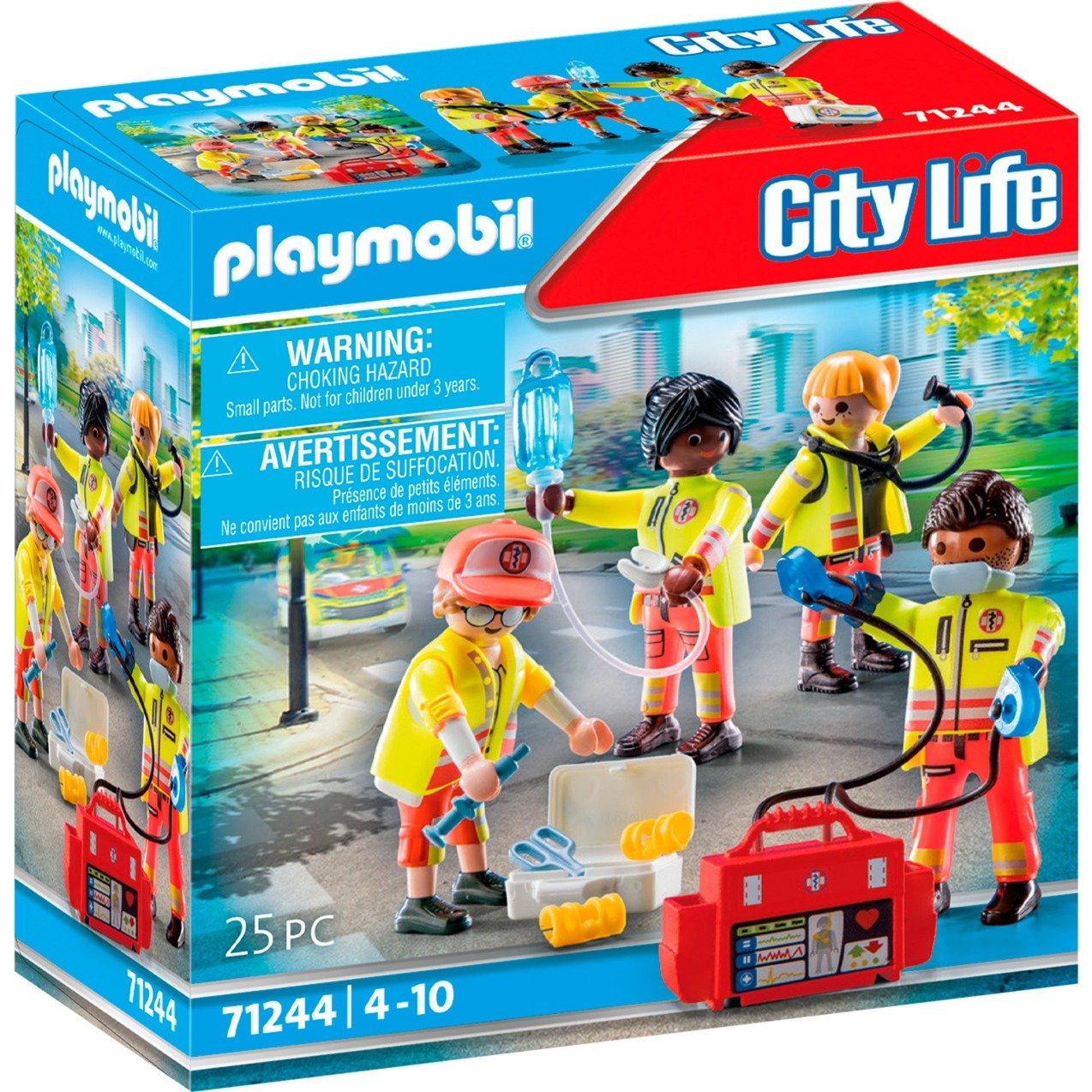 71244 City Life - Rettungsteam, Konstruktionsspielzeug von PLAYMOBIL