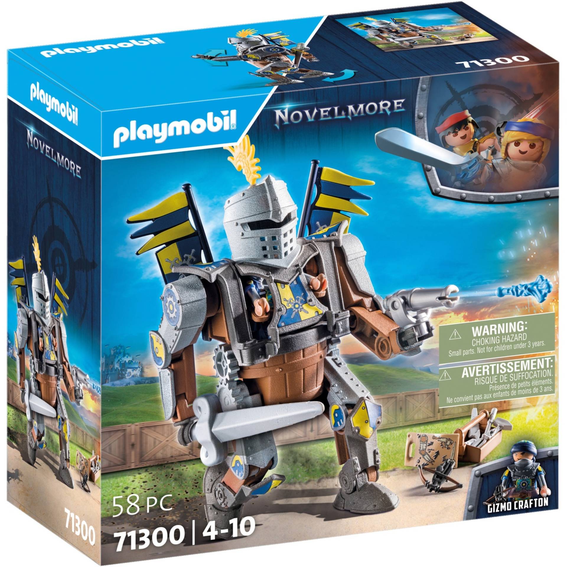 71300 Novelmore Kampfroboter, Konstruktionsspielzeug von PLAYMOBIL