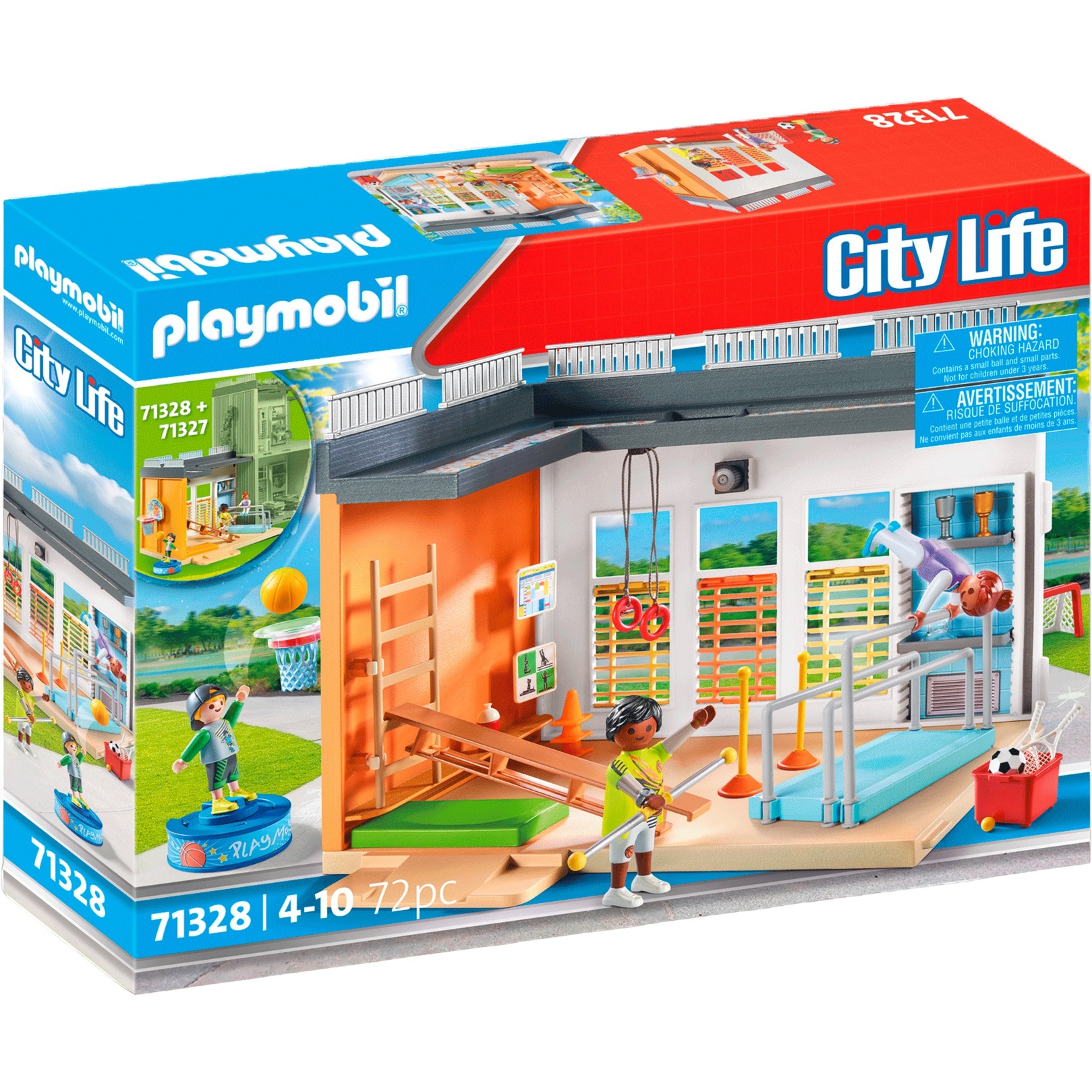 71328 City Life Anbau Turnhalle, Konstruktionsspielzeug von PLAYMOBIL