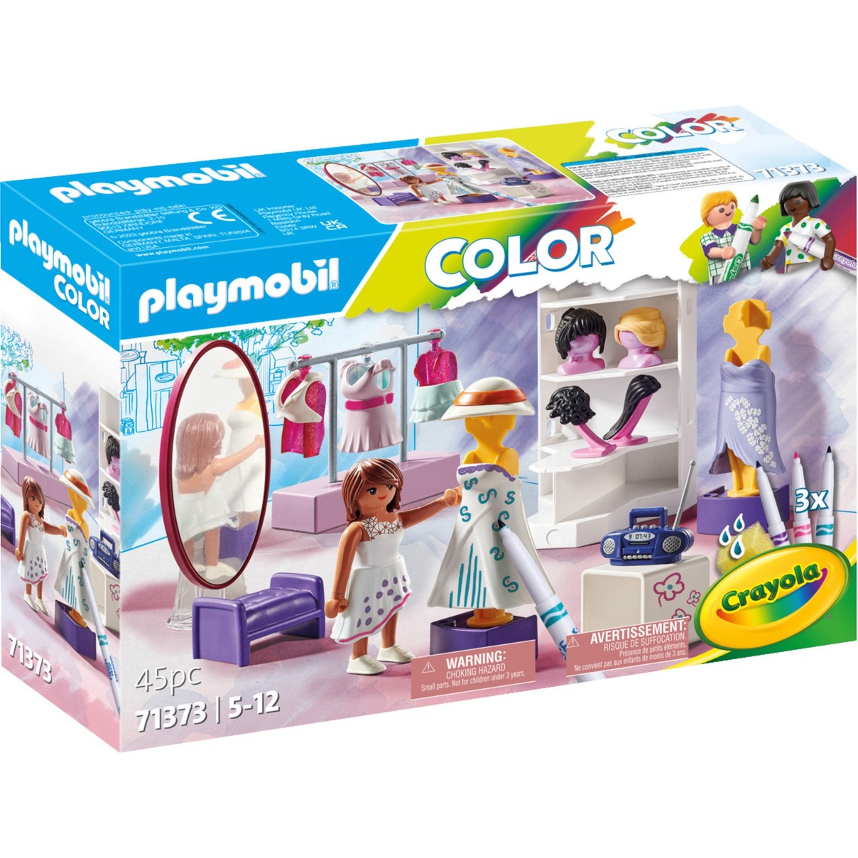 71373 Color Fashion Design Set, Konstruktionsspielzeug von PLAYMOBIL