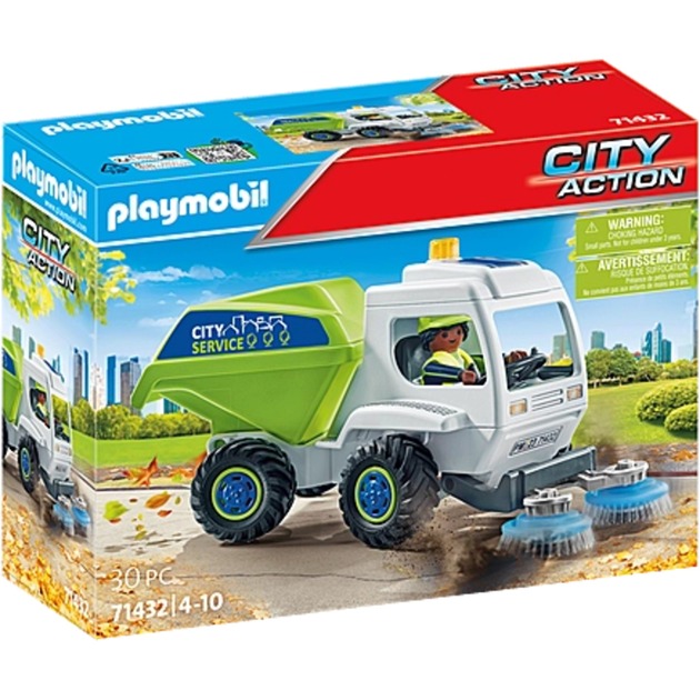 71432 City Action Kehrmaschine, Konstruktionsspielzeug von PLAYMOBIL