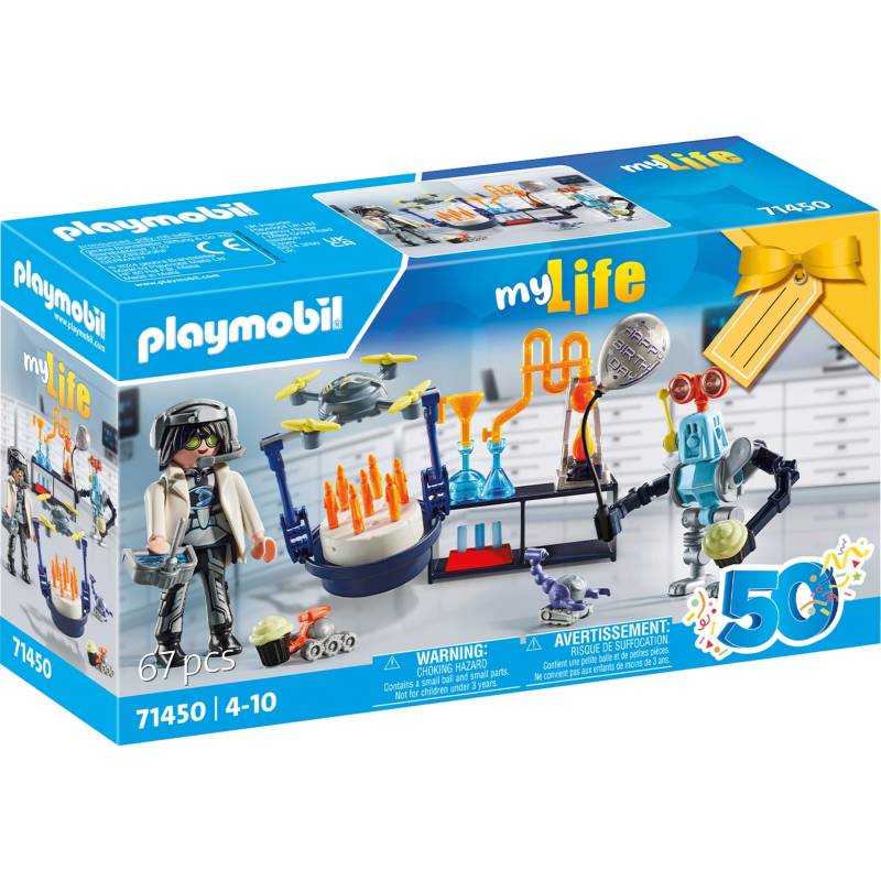 71450 City Life Forscher mit Robotern, Konstruktionsspielzeug von PLAYMOBIL