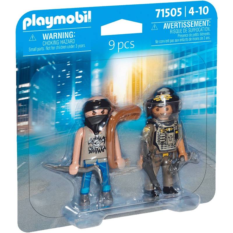 71505 DuoPack SWAT & Bandit, Konstruktionsspielzeug von PLAYMOBIL