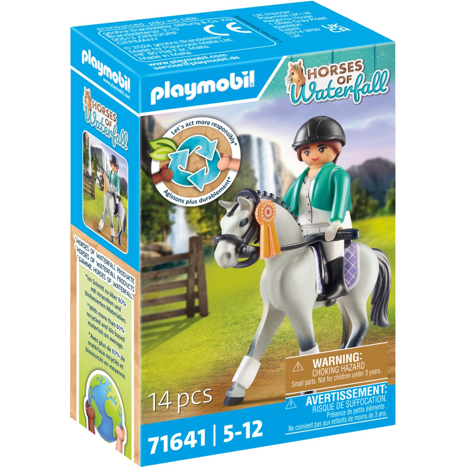 71641 Horses of Waterfall Turnierreiterin, Konstruktionsspielzeug 71641 Horses of Waterfall Turnierreiterin, Konstruktionsspielzeug von PLAYMOBIL