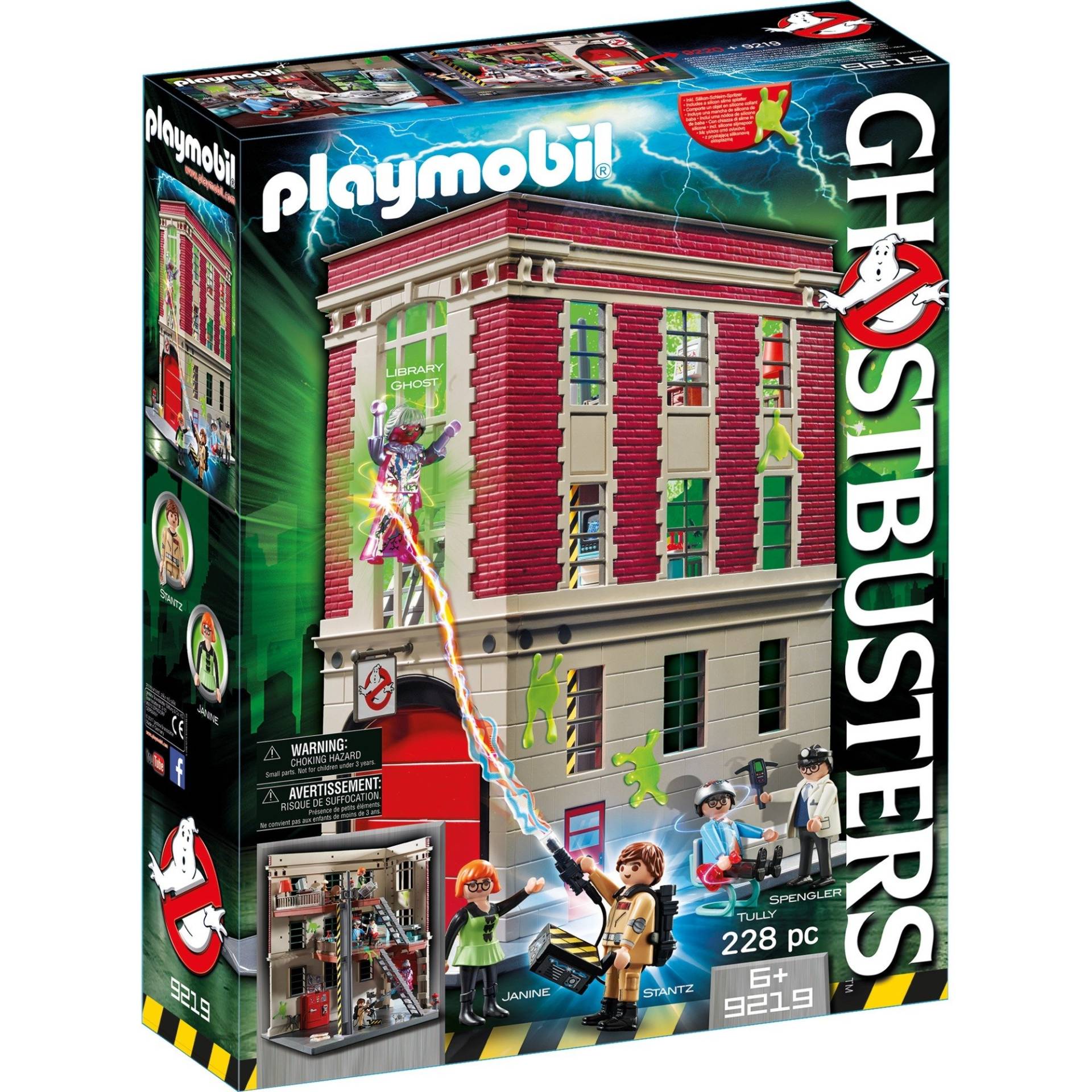 9219 Ghostbusters Feuerwache, Konstruktionsspielzeug von PLAYMOBIL