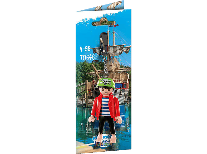 PLAYMOBIL 70646 Schlüsselanhänger Pirat "Rico" Schlüsselanhänger, Mehrfarbig PLAYMOBIL 70646 Schlüsselanhänger Pirat "Rico" Schlüsselanhänger, Mehrfarbig von PLAYMOBIL