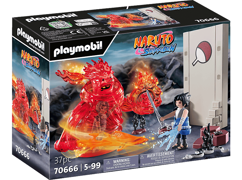 PLAYMOBIL 70666 Sasuke vs. Itachi Spielset, Mehrfarbig von PLAYMOBIL