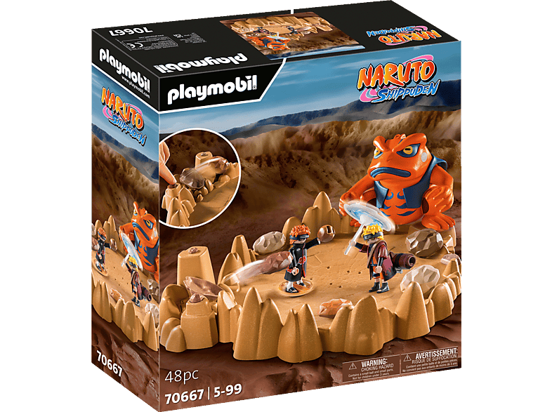 PLAYMOBIL 70667 Naruto vs. Pain Spielset, Mehrfarbig von PLAYMOBIL