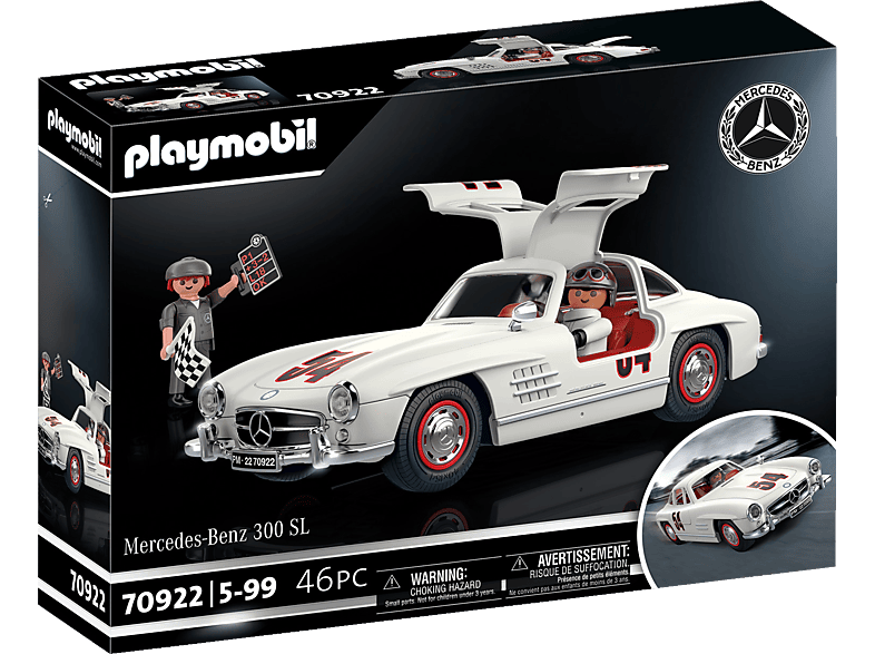 PLAYMOBIL 70922 Mercedes-Benz 300 SL Spielset, Weiß/Rot PLAYMOBIL 70922 Mercedes-Benz 300 SL Spielset, Weiß/Rot von PLAYMOBIL