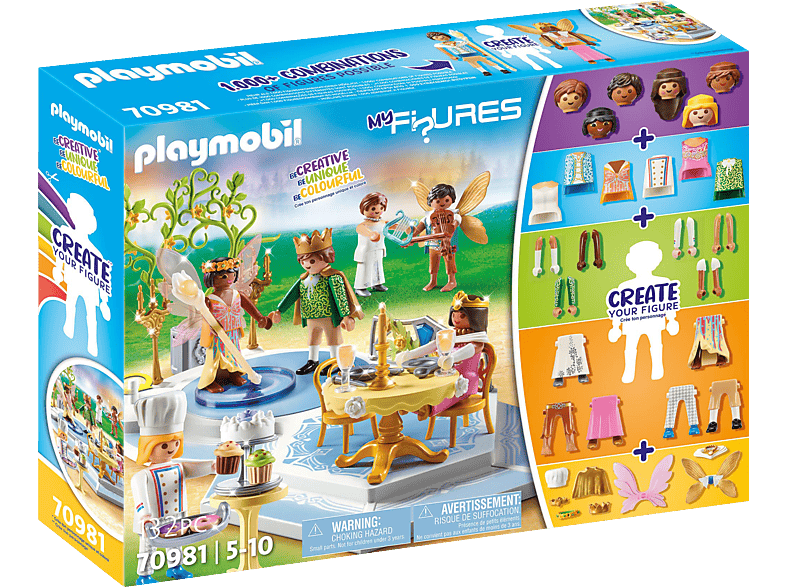 PLAYMOBIL 70981 My Figures: The Magic Dance Spielset, Mehrfarbig von PLAYMOBIL