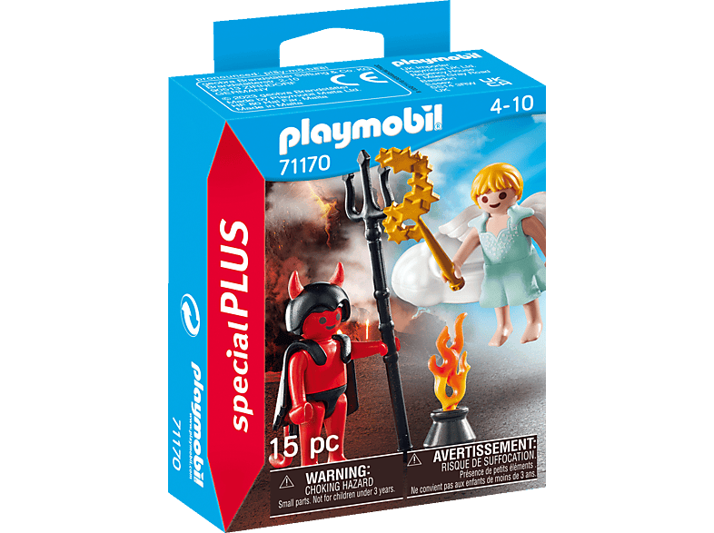 PLAYMOBIL 71170 Engelchen & Teufelchen Spielset, Mehrfarbig PLAYMOBIL 71170 Engelchen & Teufelchen Spielset, Mehrfarbig von PLAYMOBIL