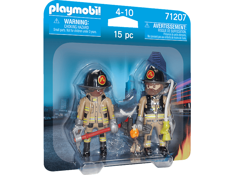PLAYMOBIL 71207 Feuerwehrmänner Spielset, Mehrfarbig PLAYMOBIL 71207 Feuerwehrmänner Spielset, Mehrfarbig von PLAYMOBIL