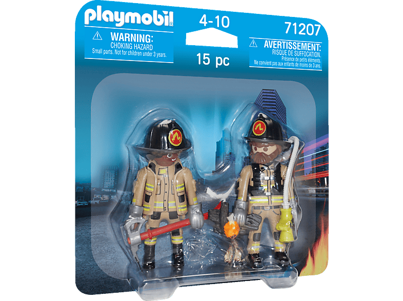 PLAYMOBIL 71207 Feuerwehrmänner Spielset, Mehrfarbig von PLAYMOBIL