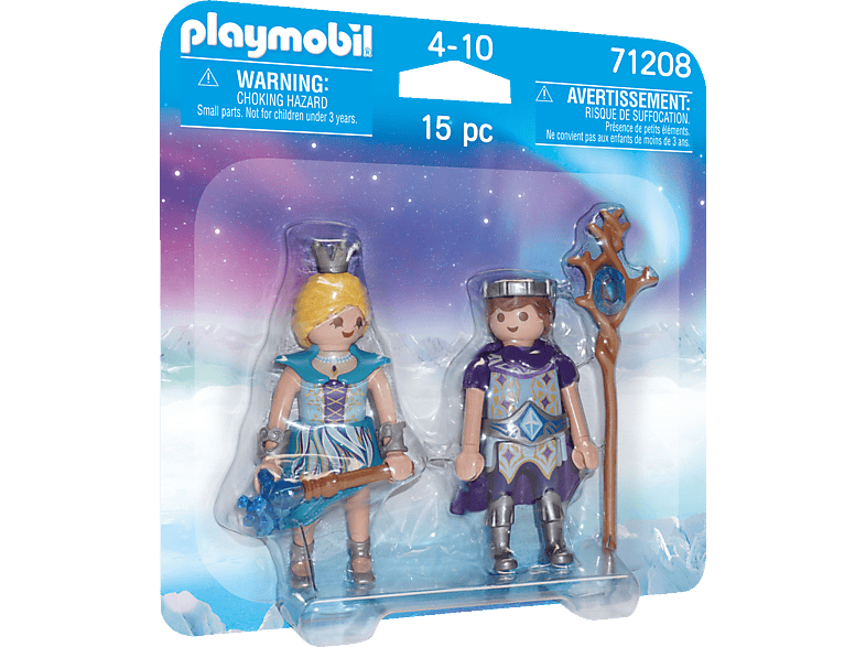 PLAYMOBIL 71208 Eisprinzessin und Eisprinz Spielset, Mehrfarbig von PLAYMOBIL