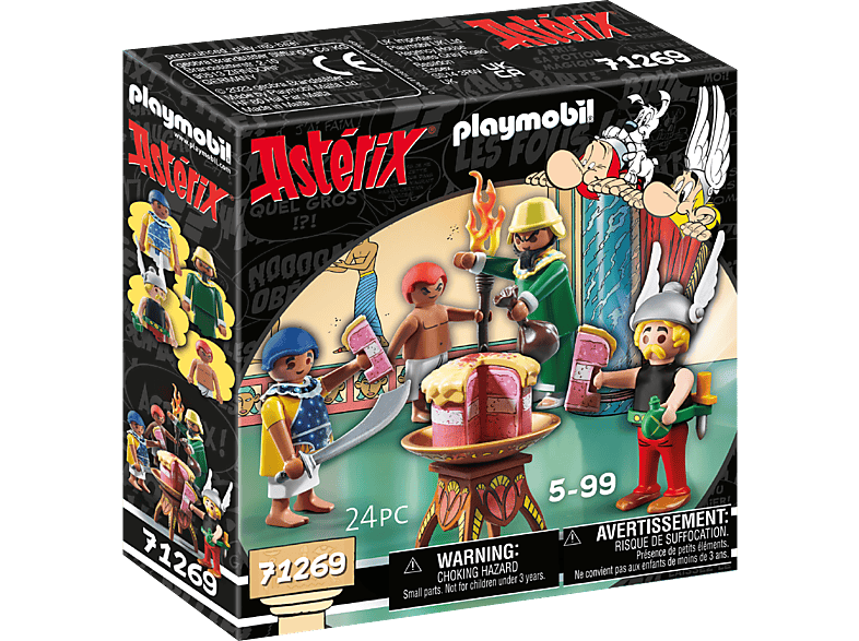 PLAYMOBIL 71269 Asterix: Pyradonis' vergiftete Torte Spielset, Mehrfarbig von PLAYMOBIL