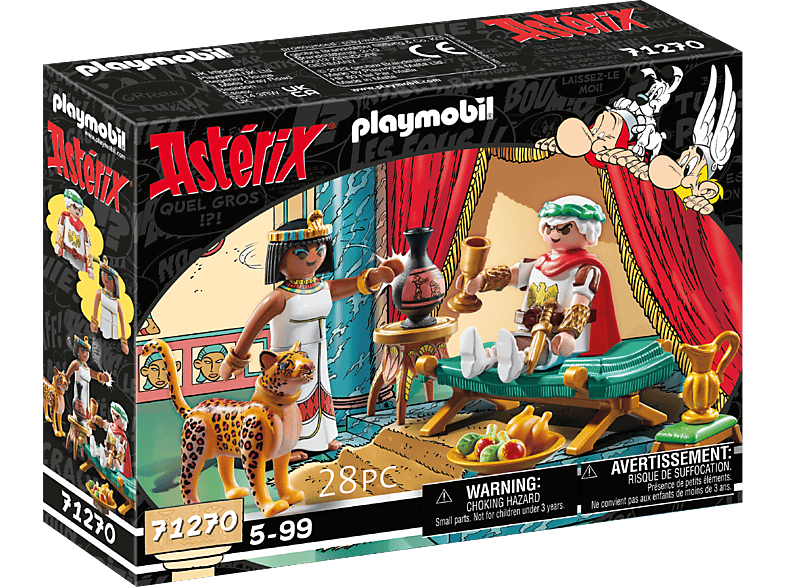 PLAYMOBIL 71270 Asterix: Cäsar und Kleopatra Spielset, Mehrfarbig PLAYMOBIL 71270 Asterix: Cäsar und Kleopatra Spielset, Mehrfarbig von PLAYMOBIL