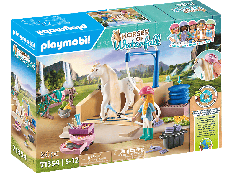 PLAYMOBIL 71354 Isabella & Lioness mit Waschplatz Spielset, Mehrfarbig PLAYMOBIL 71354 Isabella & Lioness mit Waschplatz Spielset, Mehrfarbig von PLAYMOBIL