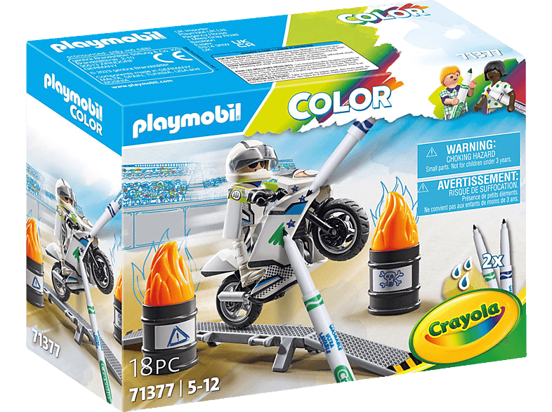 PLAYMOBIL 71377 Color: Motorrad Spielset, Mehrfarbig PLAYMOBIL 71377 Color: Motorrad Spielset, Mehrfarbig von PLAYMOBIL