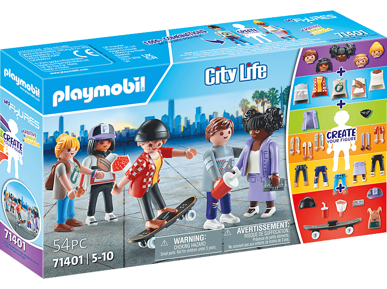 PLAYMOBIL 71402 My Figures: City Life Spielset, Mehrfarbig PLAYMOBIL 71402 My Figures: City Life Spielset, Mehrfarbig von PLAYMOBIL