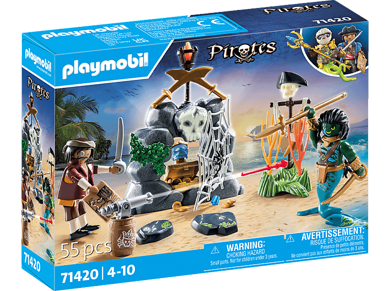 PLAYMOBIL 71420 Schatzsuche Spielset, Mehrfarbig PLAYMOBIL 71420 Schatzsuche Spielset, Mehrfarbig von PLAYMOBIL