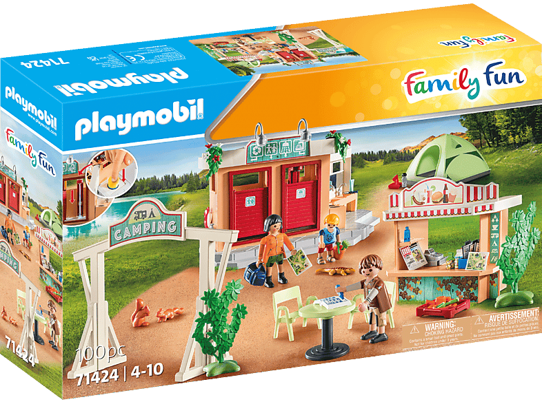 PLAYMOBIL 71424 Campingplatz Spielset, Mehrfarbig PLAYMOBIL 71424 Campingplatz Spielset, Mehrfarbig von PLAYMOBIL