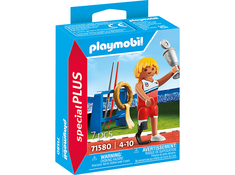 PLAYMOBIL 71580 Speerwerfer Spielset, Mehrfarbig von PLAYMOBIL