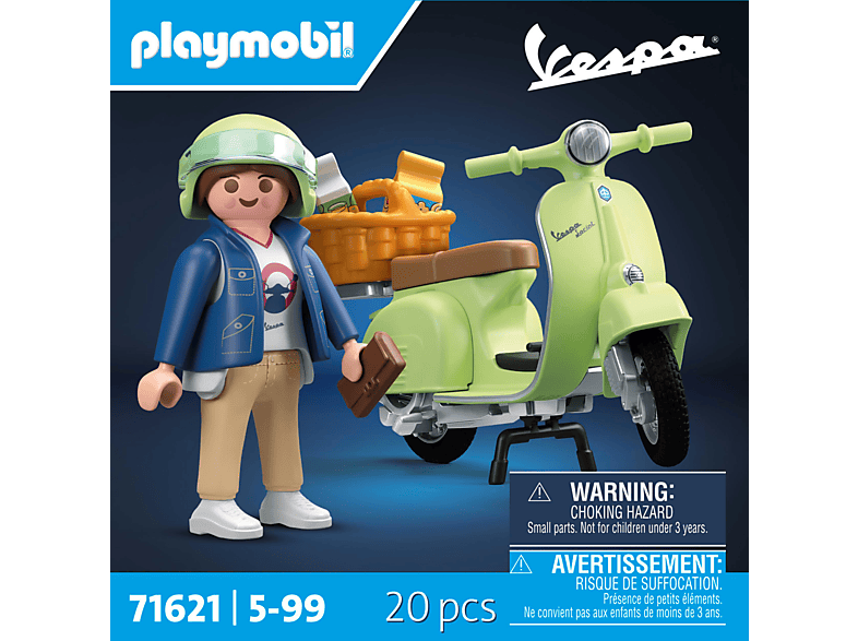 PLAYMOBIL 71621 1969 VESPA 150 SPRINT VELOCE Spielset, Mehrfarbig PLAYMOBIL 71621 1969 VESPA 150 SPRINT VELOCE Spielset, Mehrfarbig von PLAYMOBIL