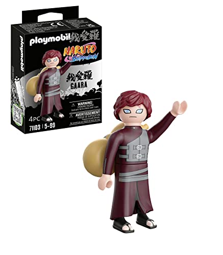 PLAYMOBIL Naruto Shippuden 71103 Gaara, kreativer Spielspaß für Animefans mit tollen Details und authentischen Extras, 4-teilig, ab 5 Jahren PLAYMOBIL Naruto Shippuden 71103 Gaara, kreativer Spielspaß für Animefans mit tollen Details und authentischen Extras, 4-teilig, ab 5 Jahren von PLAYMOBIL