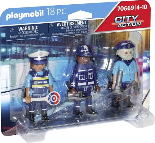 Playmobil® City Action Figurenset Polizei 70669 von PLAYMOBIL
