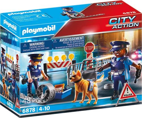 Playmobil® City Action Polizei-Straßensperre 6878 von PLAYMOBIL