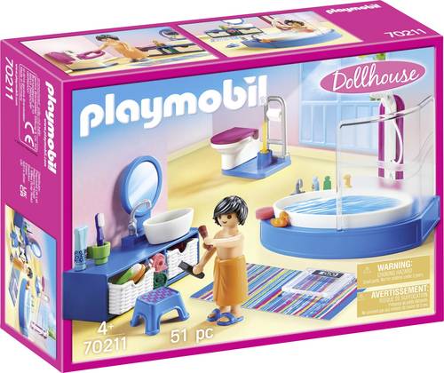 Playmobil® Dollhouse Badezimmer 70211 von PLAYMOBIL