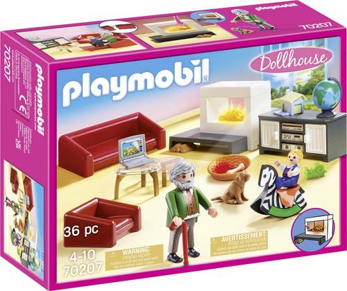 Playmobil® Dollhouse Gemütliches Wohnzimmer 70207 von PLAYMOBIL