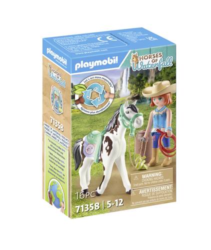Playmobil® Horses of Waterfall Ellie & Sawdust mit Westernübung 71358 von PLAYMOBIL