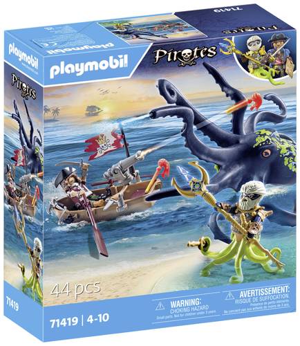 Playmobil® Pirates Kampf gegen den Riesenoktopus 71419 von PLAYMOBIL