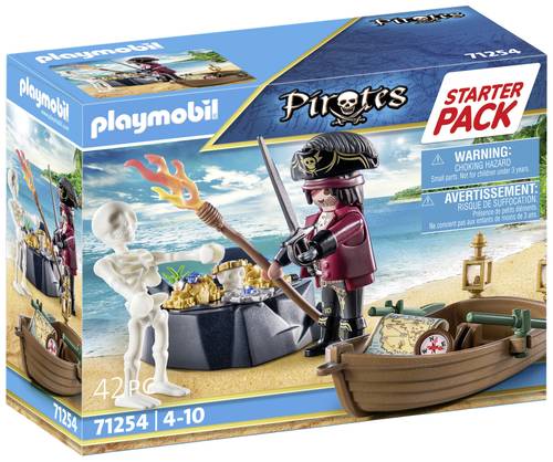 Playmobil® Pirates Starter Pack Pirat mit Ruderboot 71254 von PLAYMOBIL