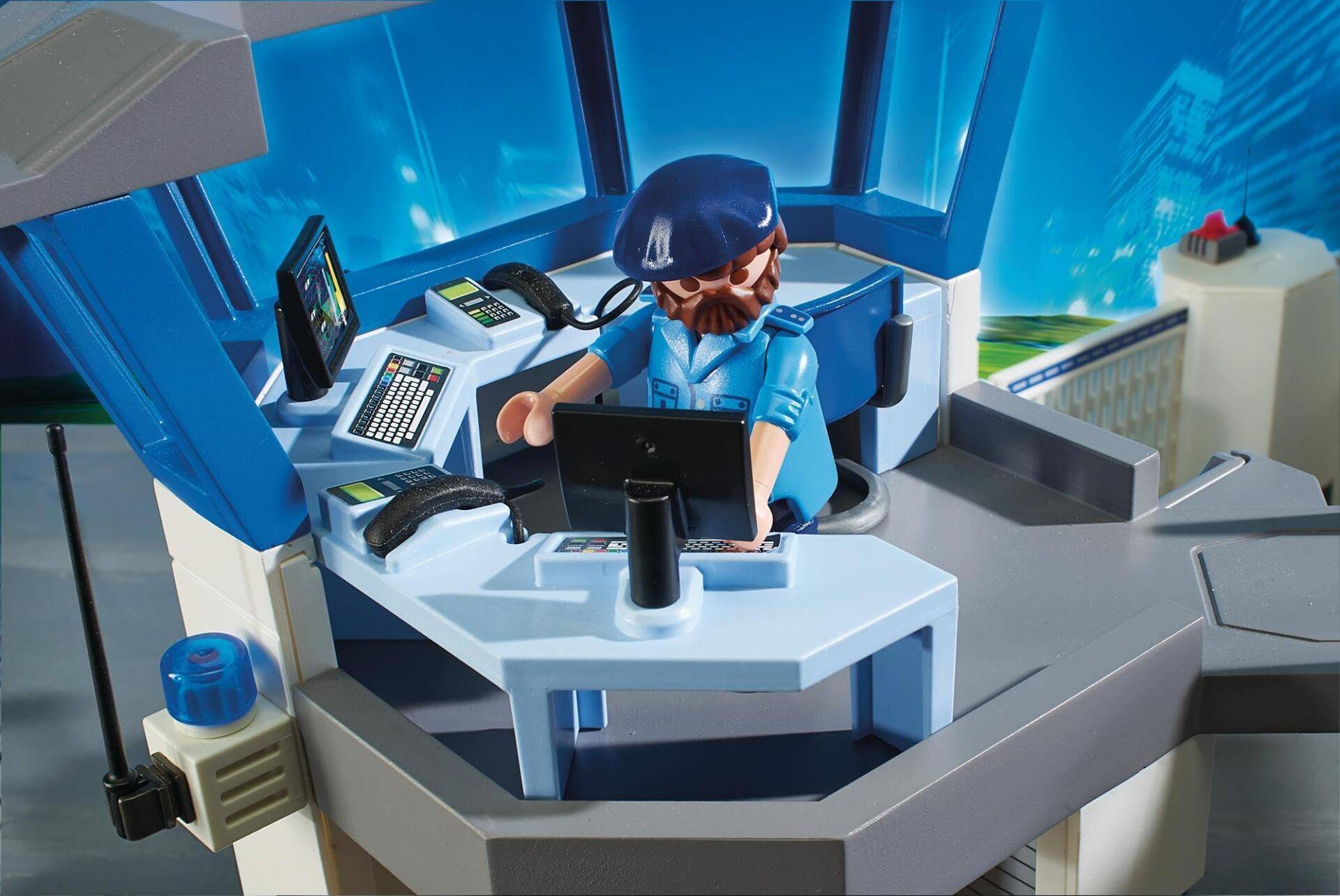 Playmobil City Action 6919 - Aktion/Abenteuer - Police Headquarters with Prison - Junge/Mädchen - 4 Jahr(e) - Mehrfarben - Kunststoff (6919) von PLAYMOBIL