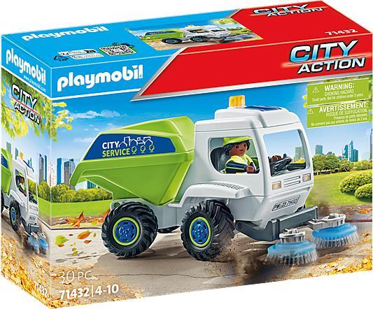 Playmobil City Action Kehrmaschine - Straßenkehrer - 4 Jahr(e) - Mehrfarbig (71432) von PLAYMOBIL
