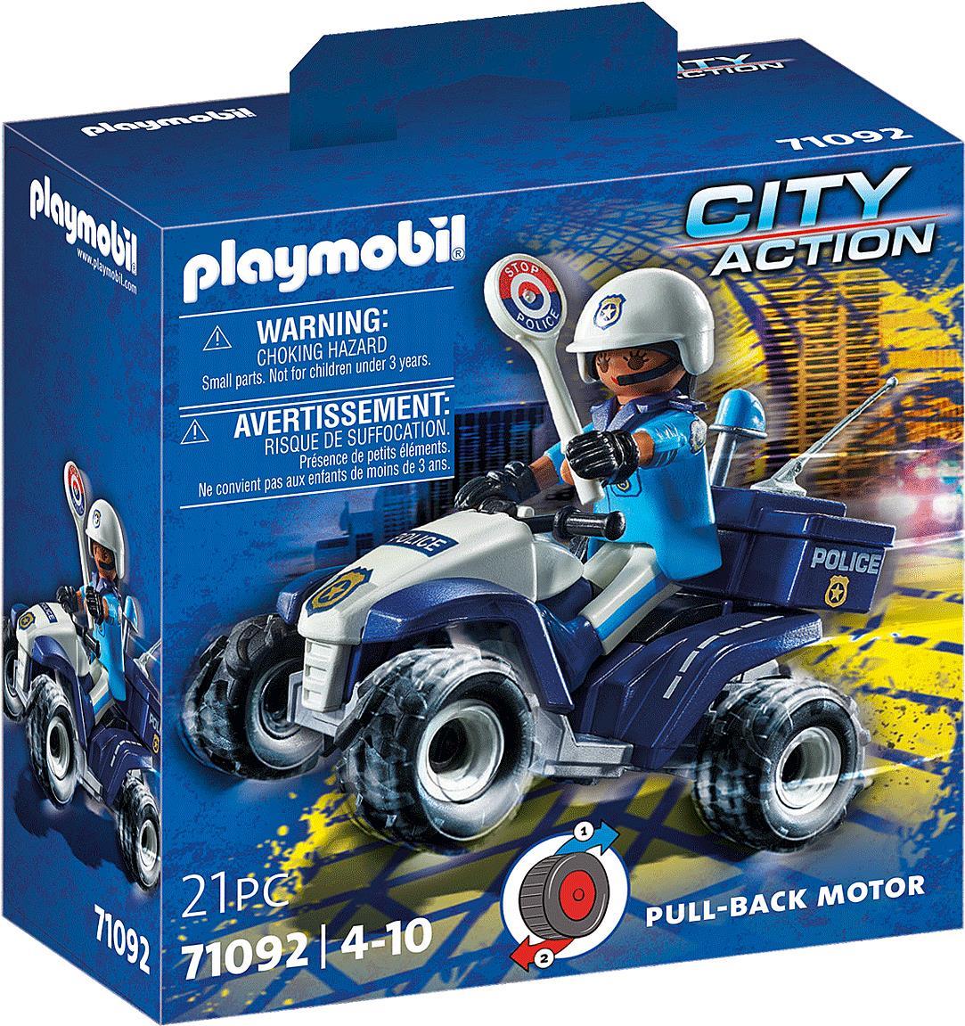 Playmobil City Action Polizei-Speed Quad - Polizei - 4 Jahr(e) - Mehrfarbig - Kunststoff (71092) von PLAYMOBIL