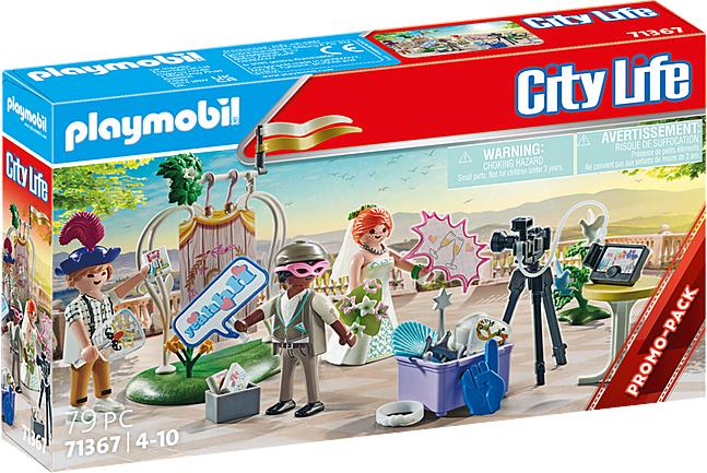 Playmobil City Life Hochzeits Fotobox. Empfohlenes Alter in Jahren (mind.): 4 Jahr(e), Produktfarbe: Mehrfarbig (71367) von PLAYMOBIL