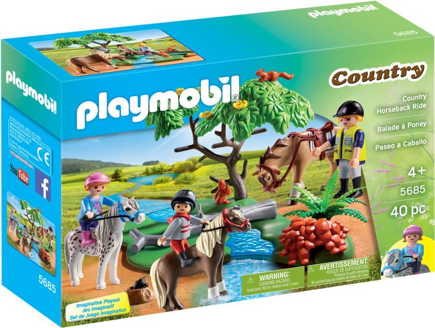 Playmobil Country Horseback Ride - Tier - Country Horseback Ride - 4 Jahr(e) - Mehrfarbig (5685) von PLAYMOBIL