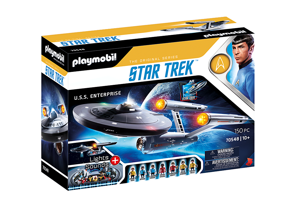 Playmobil Star Trek U.S.S. Enterprise NCC-1701 - Aktion/Abenteuer - Star Trek - Junge/Mädchen - 10 Jahr(e) - Mehrfarbig (70548) von PLAYMOBIL