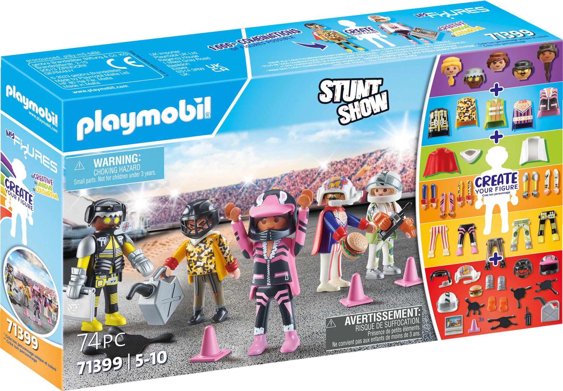 Playmobil Stuntshow My Figures:. Empfohlenes Alter in Jahren (mind.): 5 Jahr(e), Produktfarbe: Mehrfarbig (71399) von PLAYMOBIL