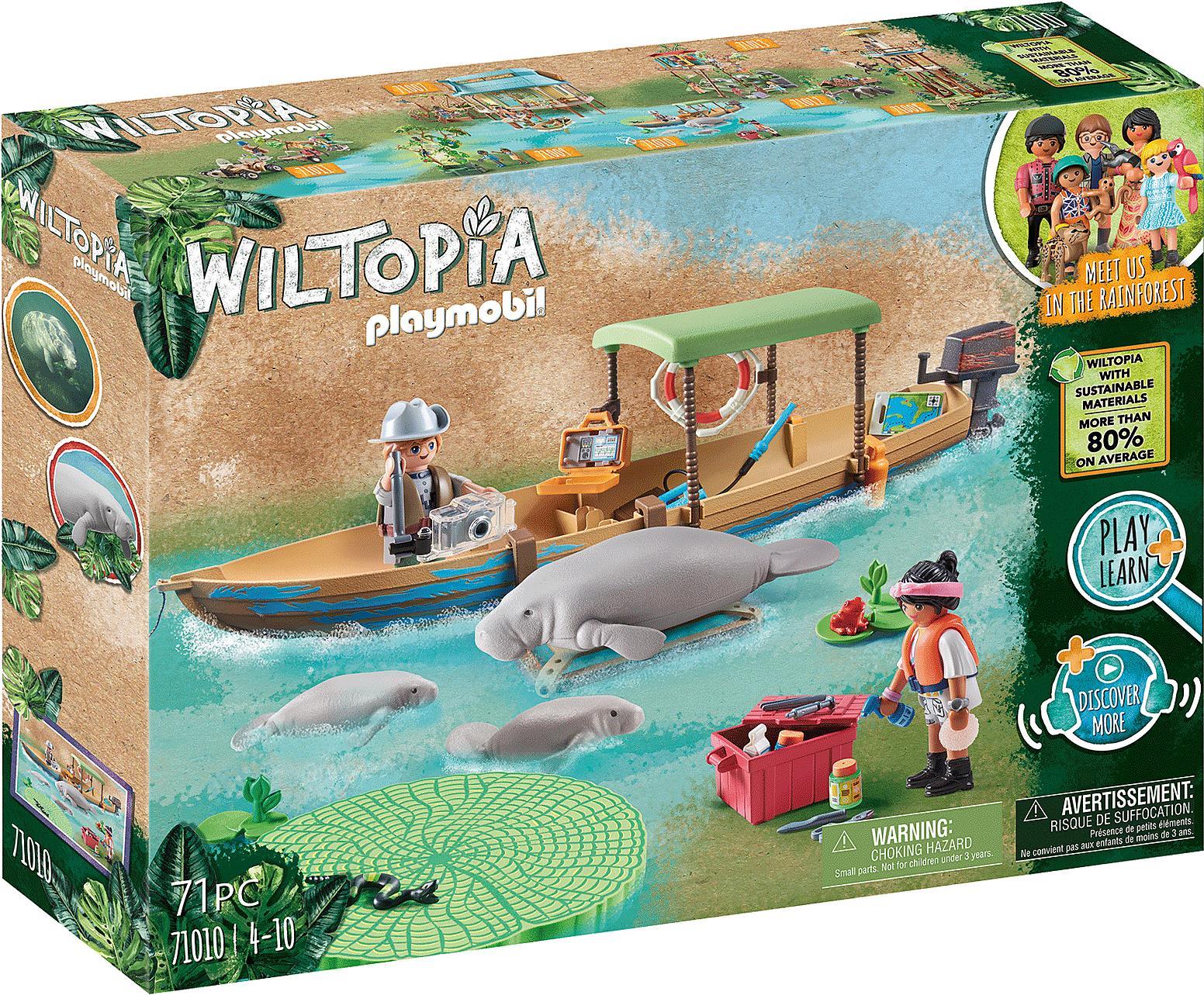 Playmobil Wiltopia Bootsausflug zu den Seekühen (71010) von PLAYMOBIL