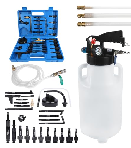8 Liter Getriebeflüssigkeitspumpe und 26 Stück Automatikgetriebeflüssigkeit (ATF) -Fülladapter | Auffüllsystem, Dosier- und Entnahmesystem, Manuelles ATF-Füllsystem-Set von PLAYOCCAR