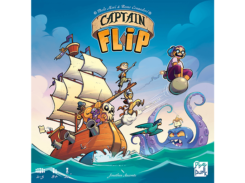 PLAYPUNK Captain Flip Brettspiel Mehrfarbig PLAYPUNK Captain Flip Brettspiel Mehrfarbig von PLAYPUNK