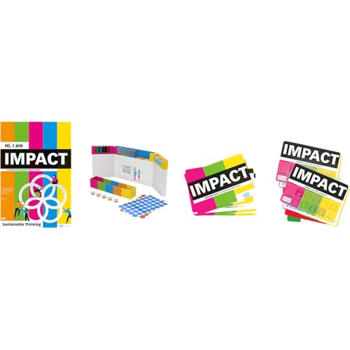 Playroom Impact Flip Starter Set – 5-teiliges Workshop-Kit für nachhaltiges Denken mit SDG-Karten, Moderationskarten und GECKO-Set – FSC®-zertifiziert – englischsprachig von PLAYROOM