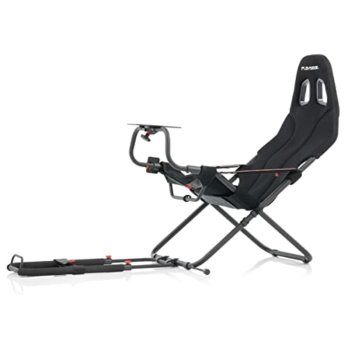 Playseat Challenge Sim Racing Cockpit | Klappbar | Für erstklassiges Sim Racing – jederzeit und überall | Mit allen Lenkrädern und Pedalen kompatibel | Für PC & Konsole geeignet | Actifit edition von PLAYSEAT